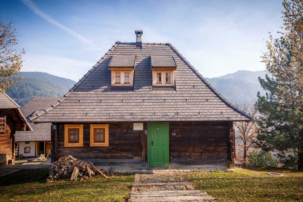 Wooden House in Drvengrad, Mokra Gora, Serbia